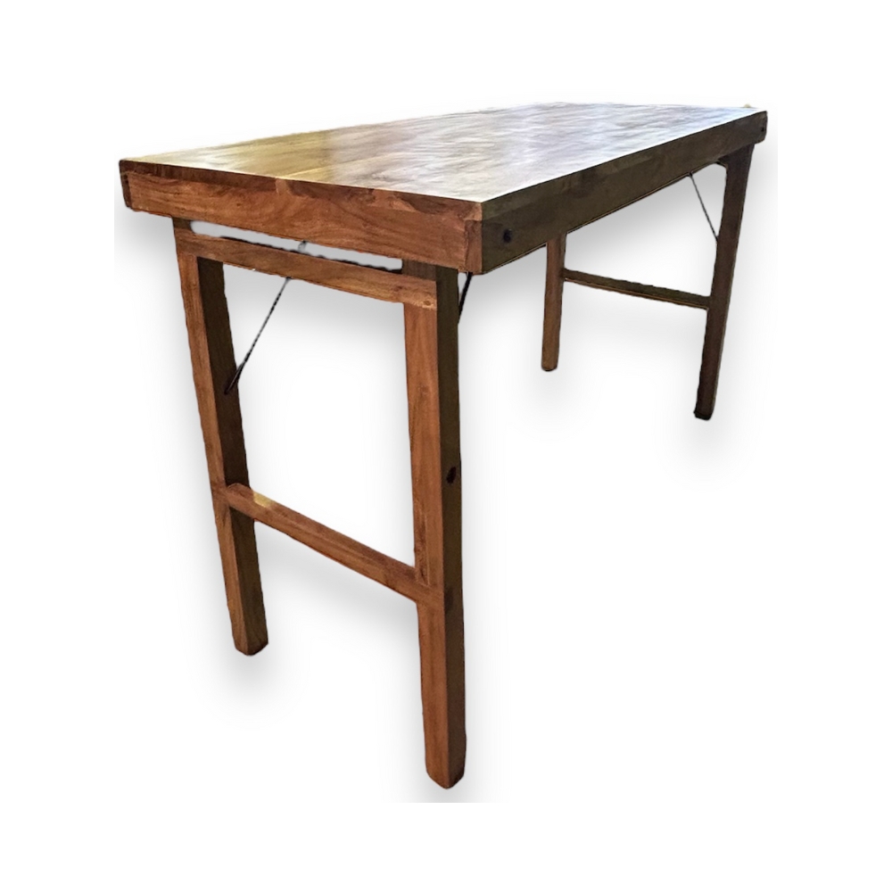 Table haute en bois