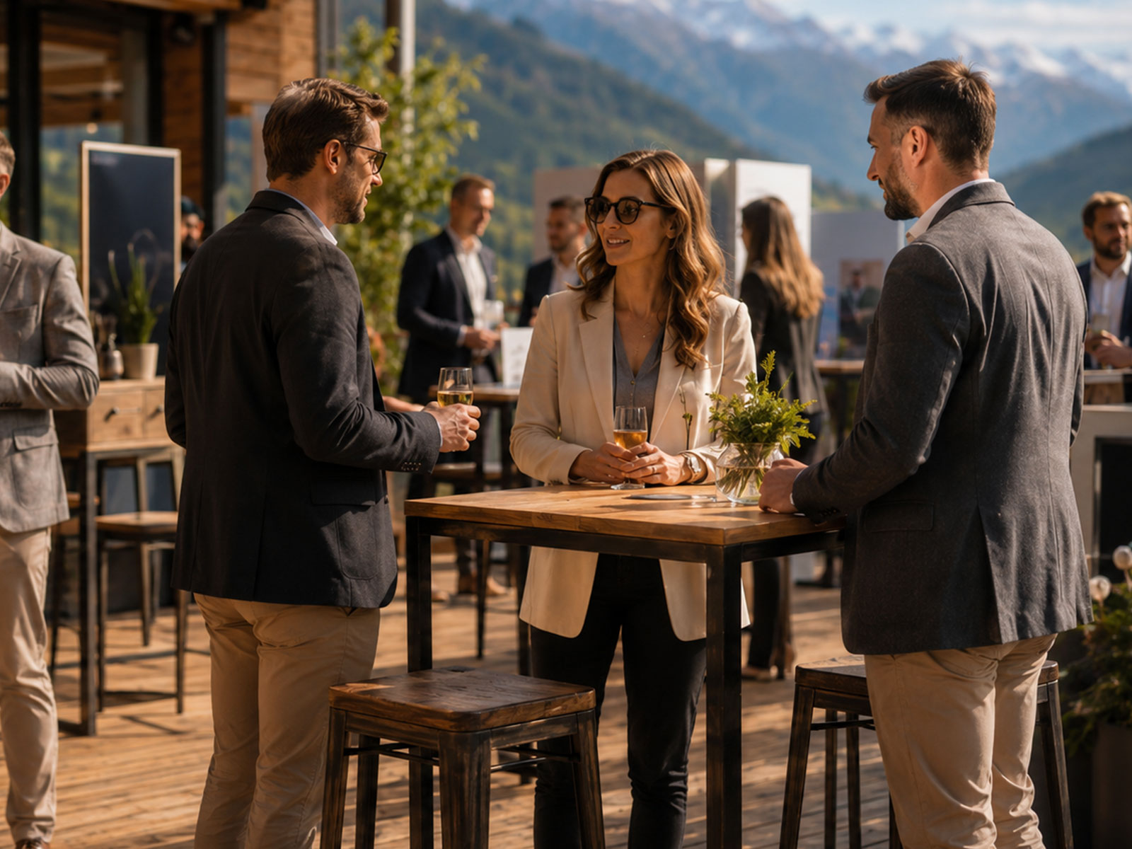 Mobilier événementiel en vallée de l’Arve et Mont-Blanc